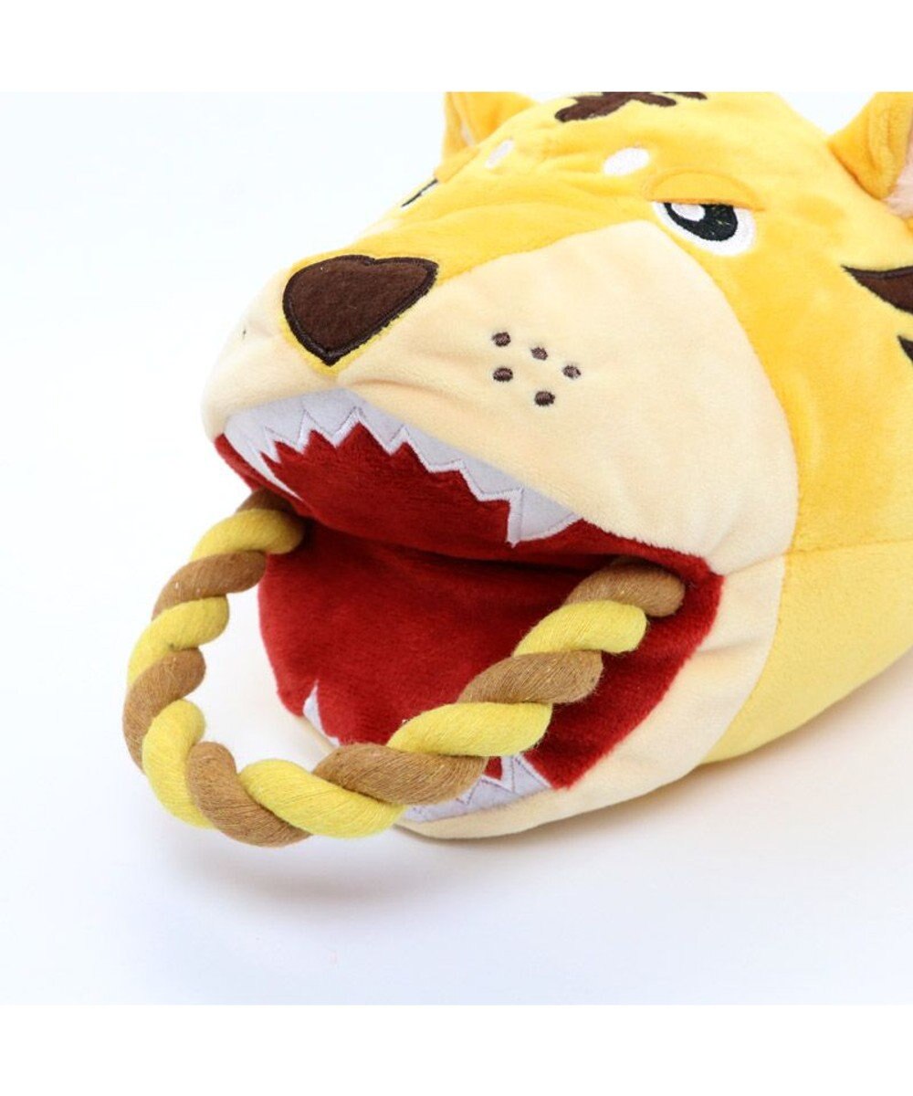 PET PARADISE 犬 おもちゃ トラ パペット おもちゃ  トイ ＴＯＹ 虎 とら お正月 年賀状 干支 音が鳴る ぬいぐるみ ボール ロープ オモチャ 玩具 小型犬 おもちゃ 猫 かわいい おもしろ インスタ映え 