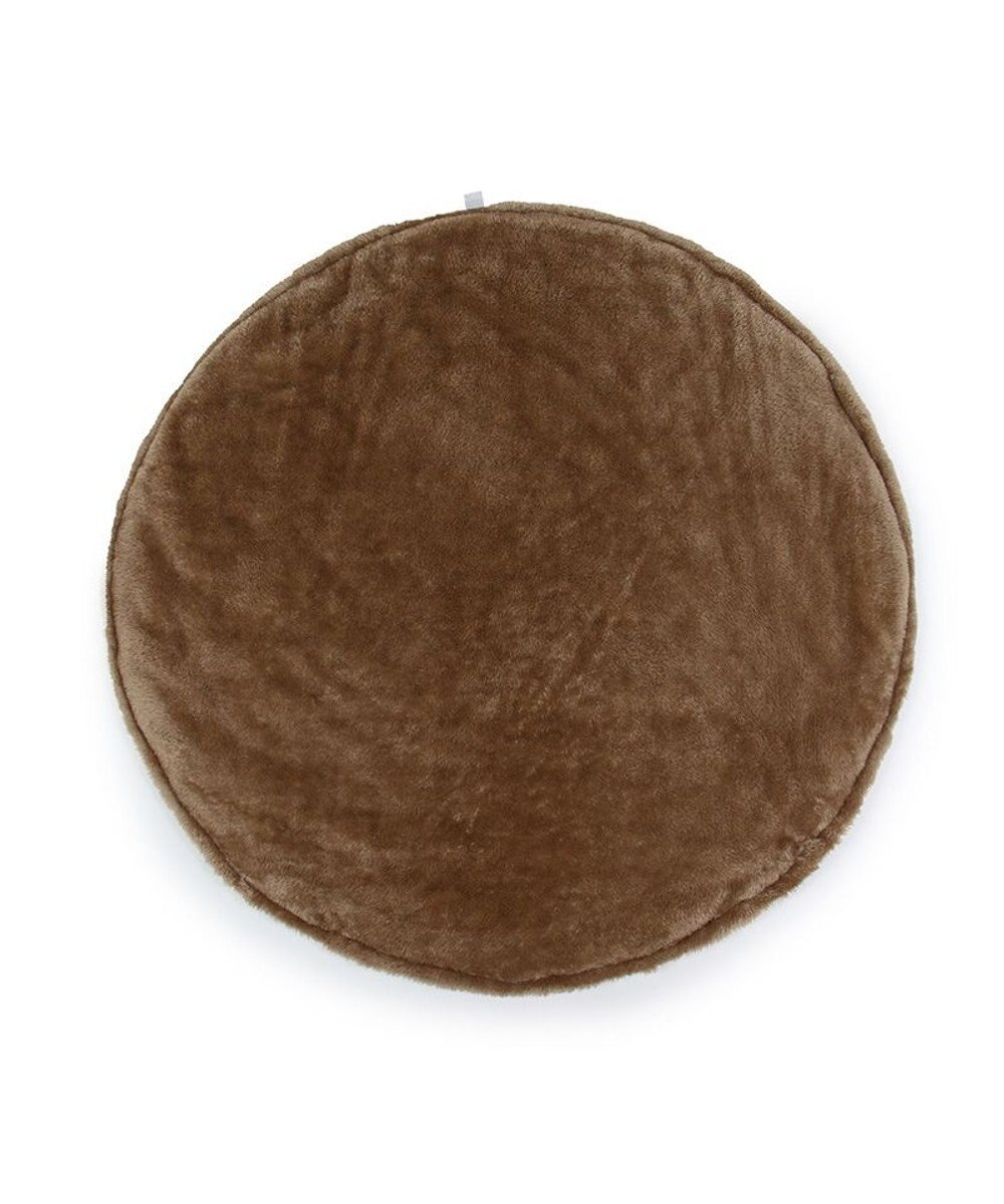 PET PARADISE ペットパラダイス くまちゃん 遠赤外線 ボアマット 丸型 (105cm) 