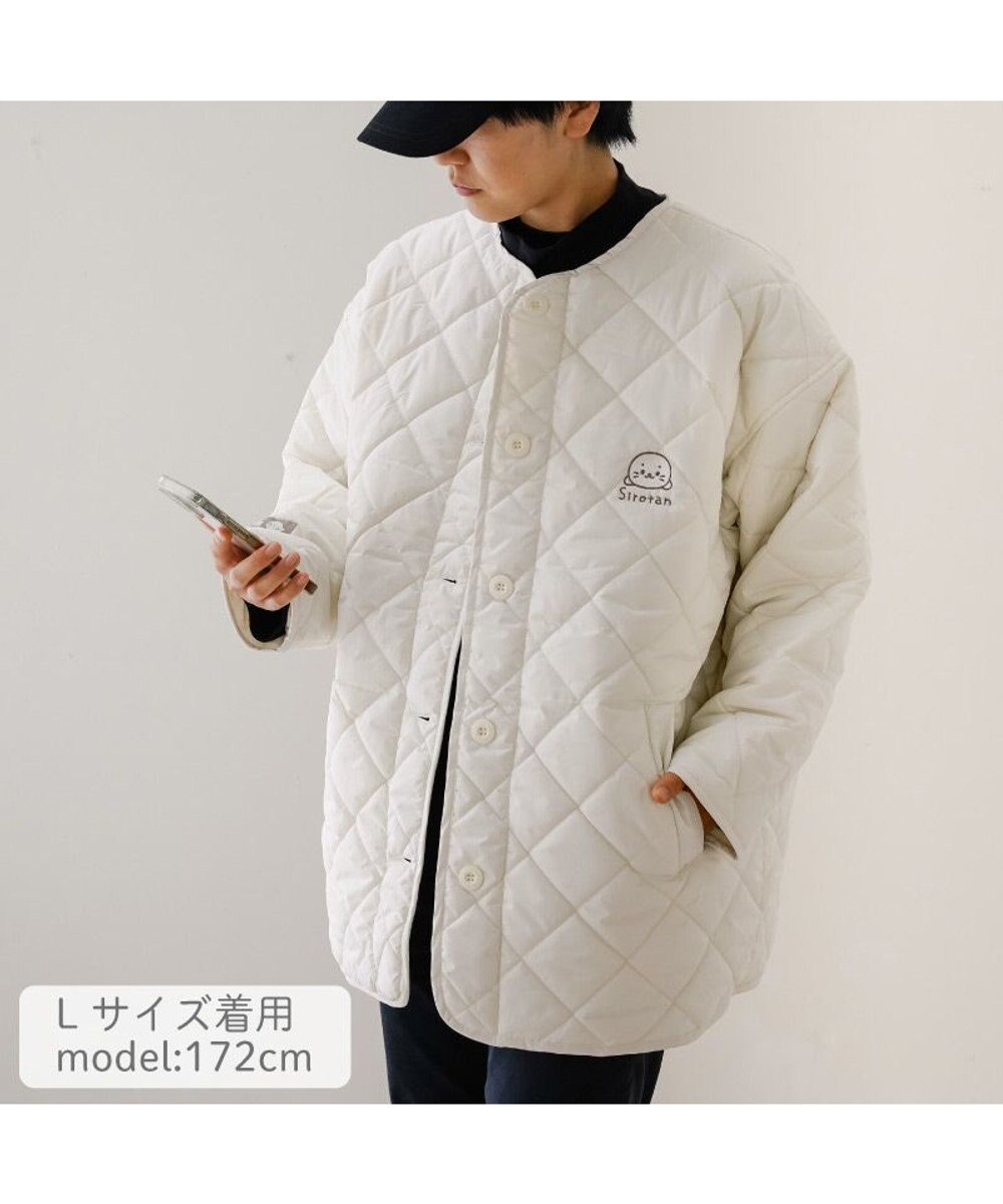 Mother garden しろたん キルティングジャケット ユニセックス 