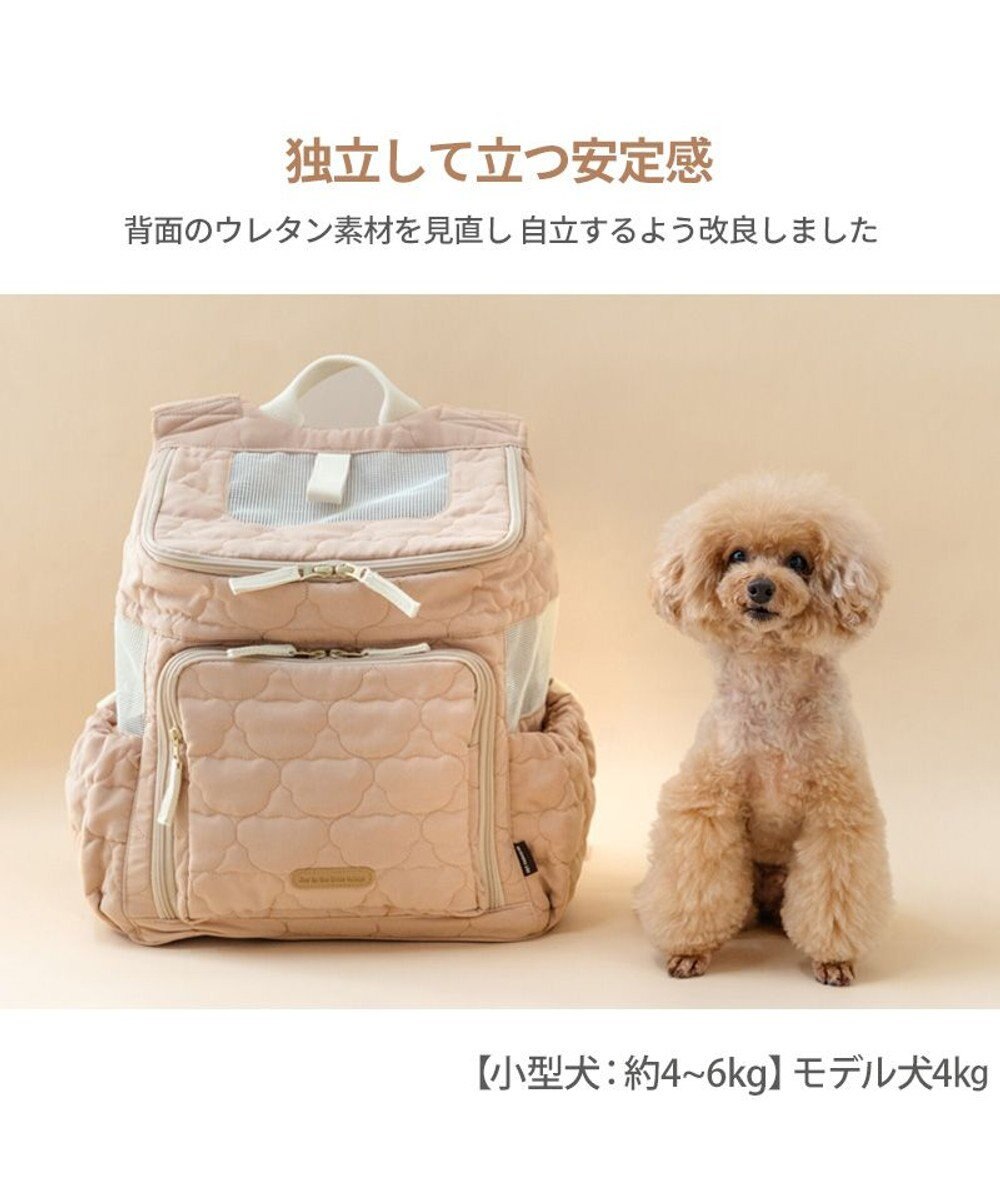 PET PARADISE ペットパラダイス くまちゃん キルティング ハグ&リュック 小型犬