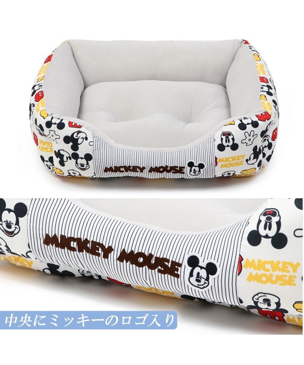 ディズニー ミッキーマウス アイコン柄 四角 クール カドラー