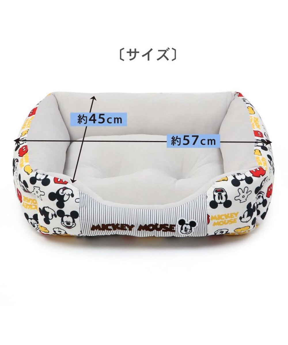ディズニー ミッキーマウス アイコン柄 四角 クール カドラー