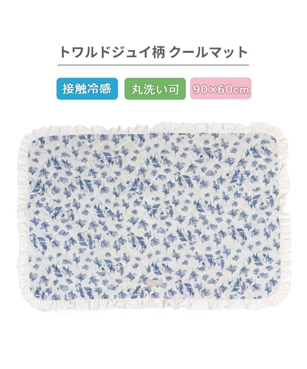 PET PARADISE ペットパラダイス クールマット 《トワルドジュイ柄》 Ｍ 