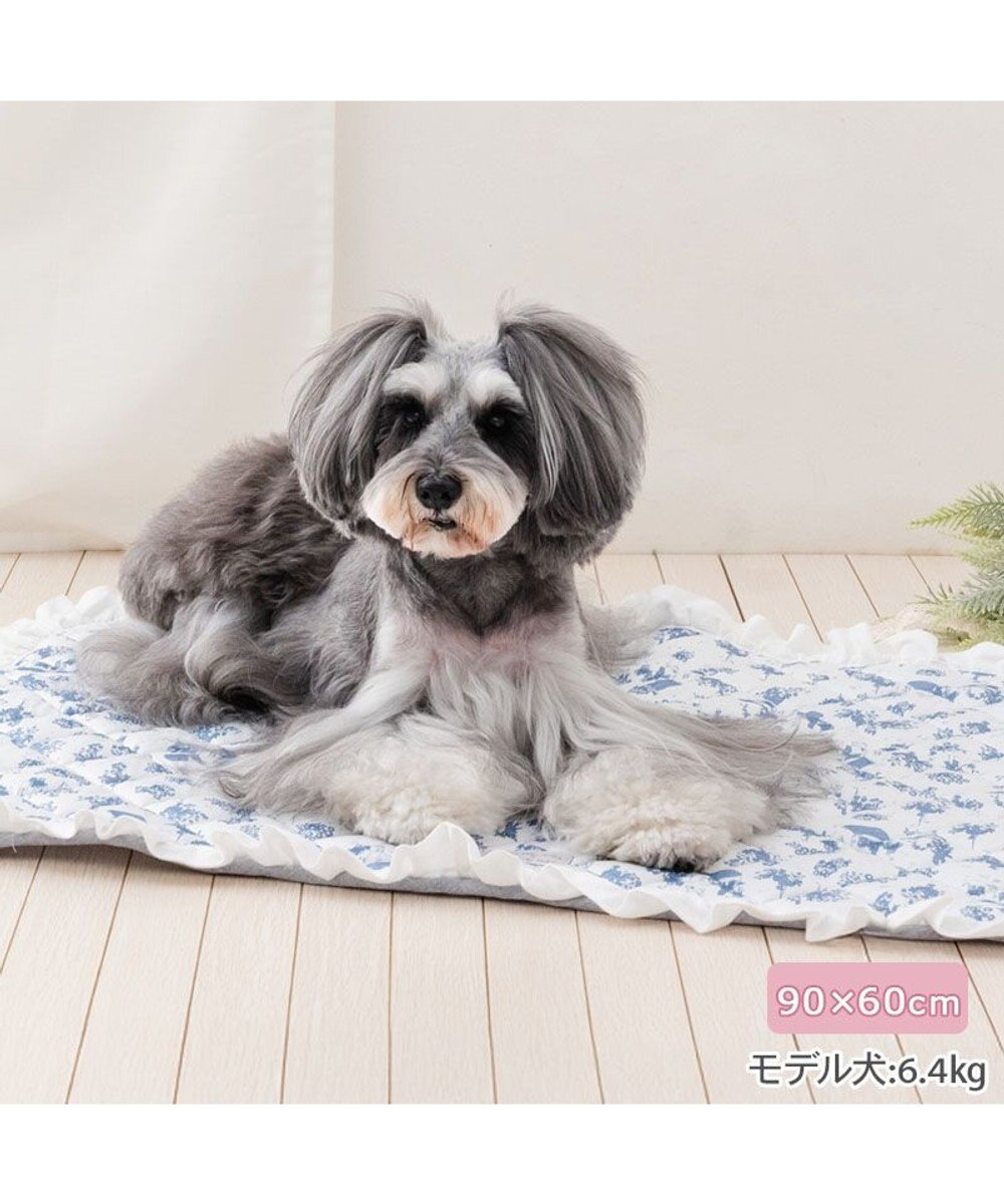 PET PARADISE ペットパラダイス クールマット 《トワルドジュイ柄》 Ｍ 