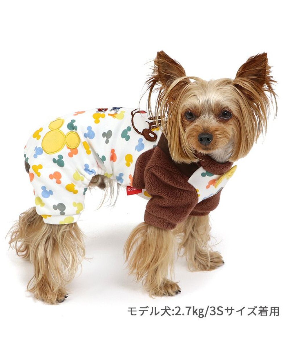 PET PARADISE ディズニー ミッキーマウス カラフルロンパース 小型犬 