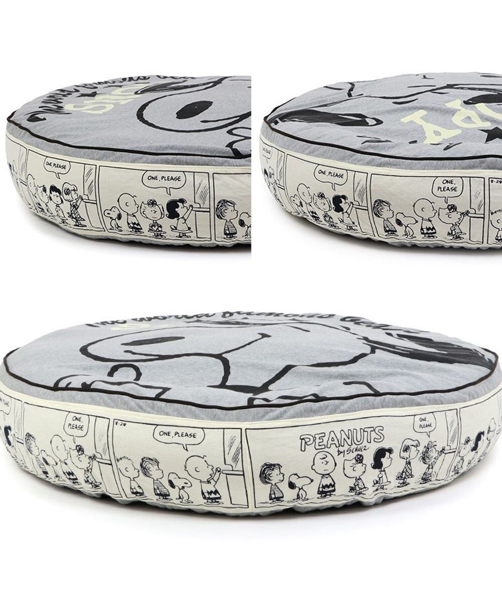 PET PARADISE スヌーピー クッション （90cm） 《ハッピーダンス柄》 