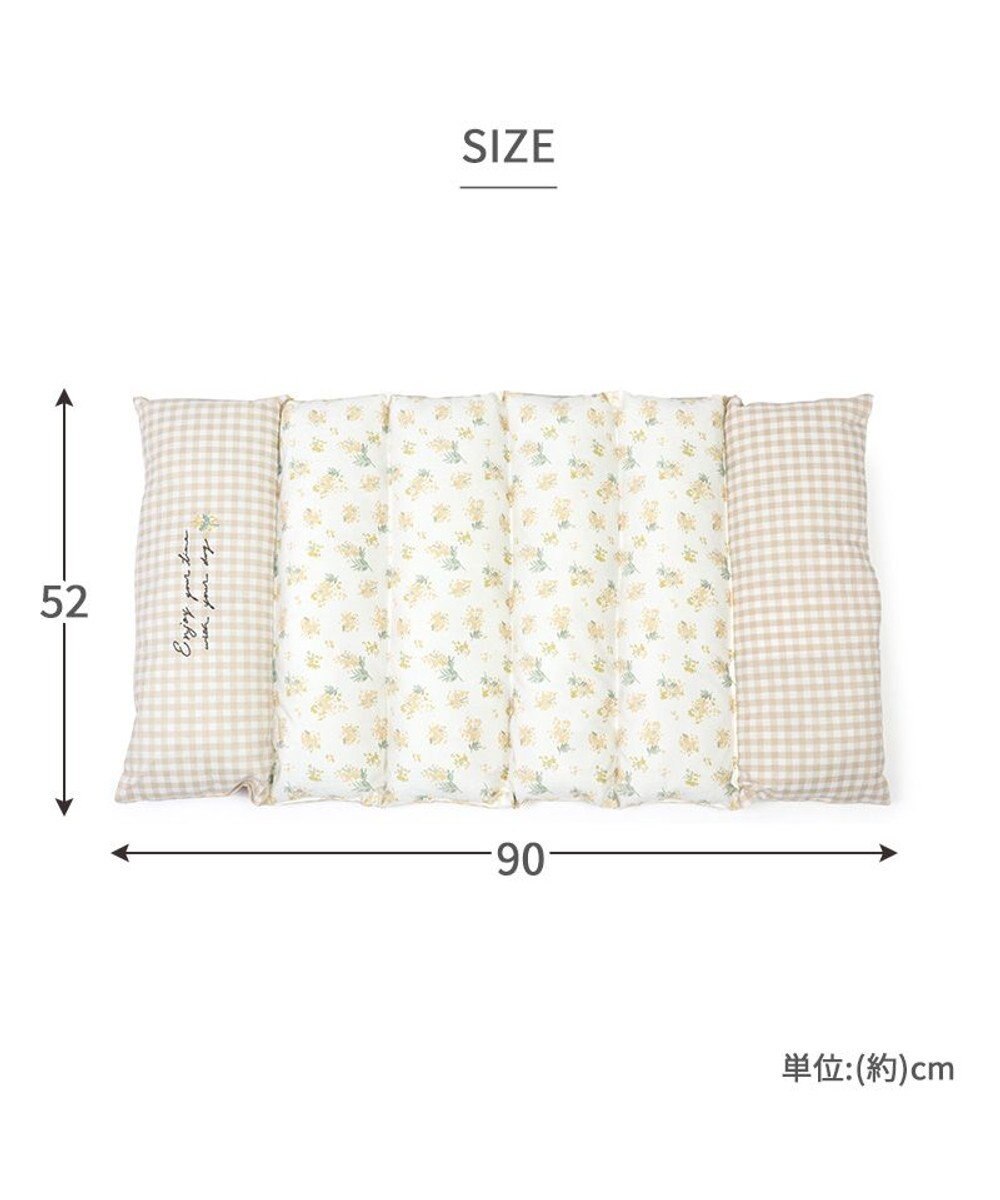 PET PARADISE ペットパラダイス ごろ寝マット 《ミモザ柄》 小型犬 