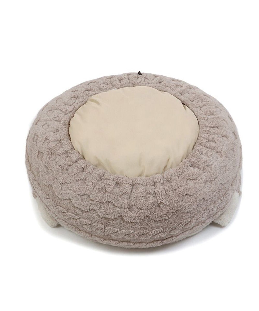 PET PARADISE ペットパラダイス 丸型寝袋 遠赤外線 《アラン柄》 60cm 