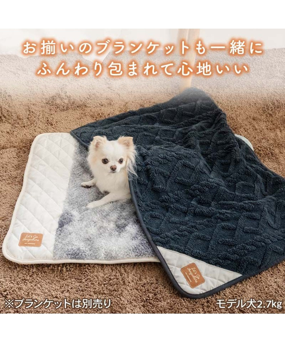 PET PARADISE ペットパラダイス 遠赤外線 ボアマット 《グレー》 
