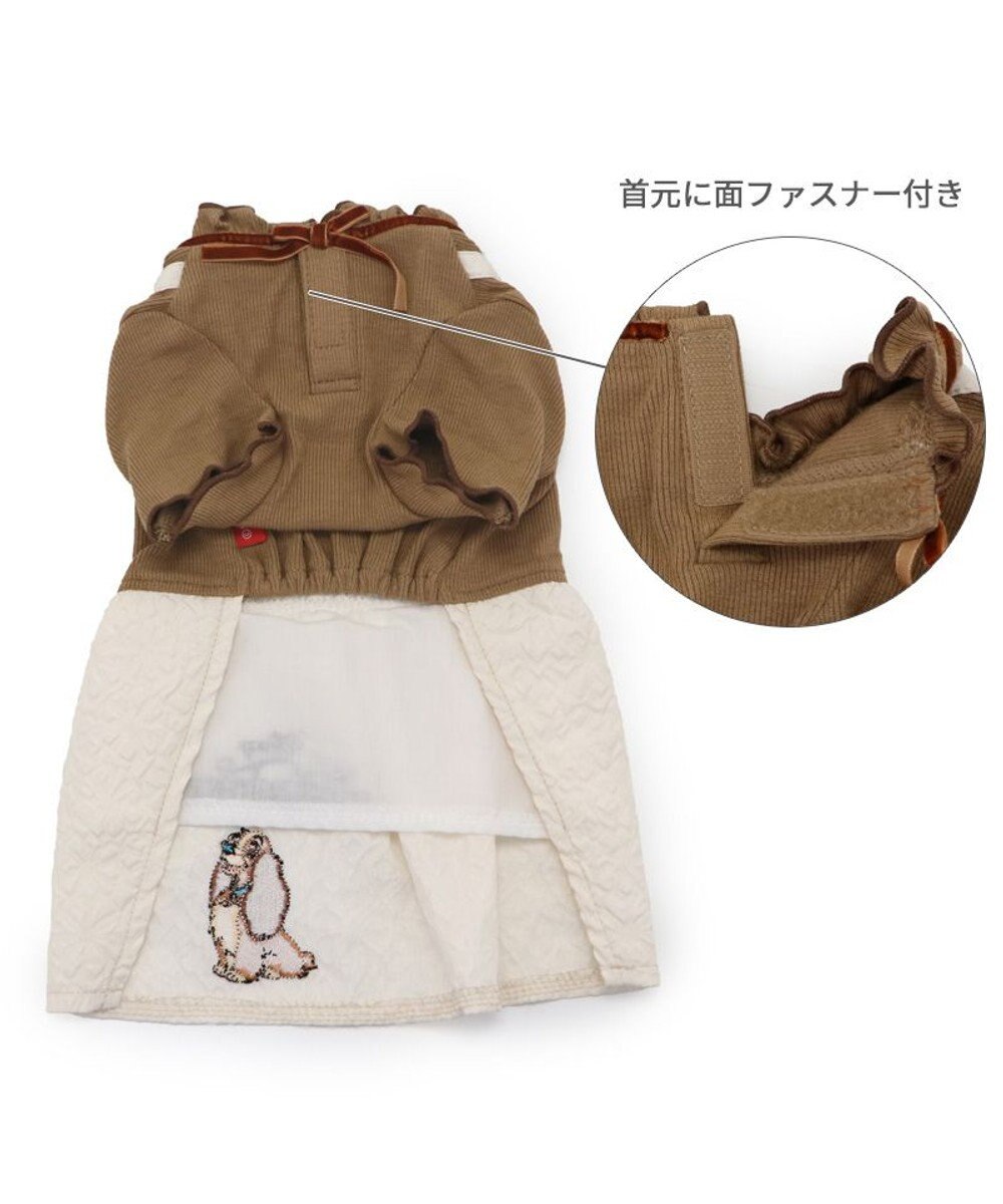 PET PARADISE ディズニー わんわん物語 レディ ワンピース 《ぷくっと花柄》 小型犬 