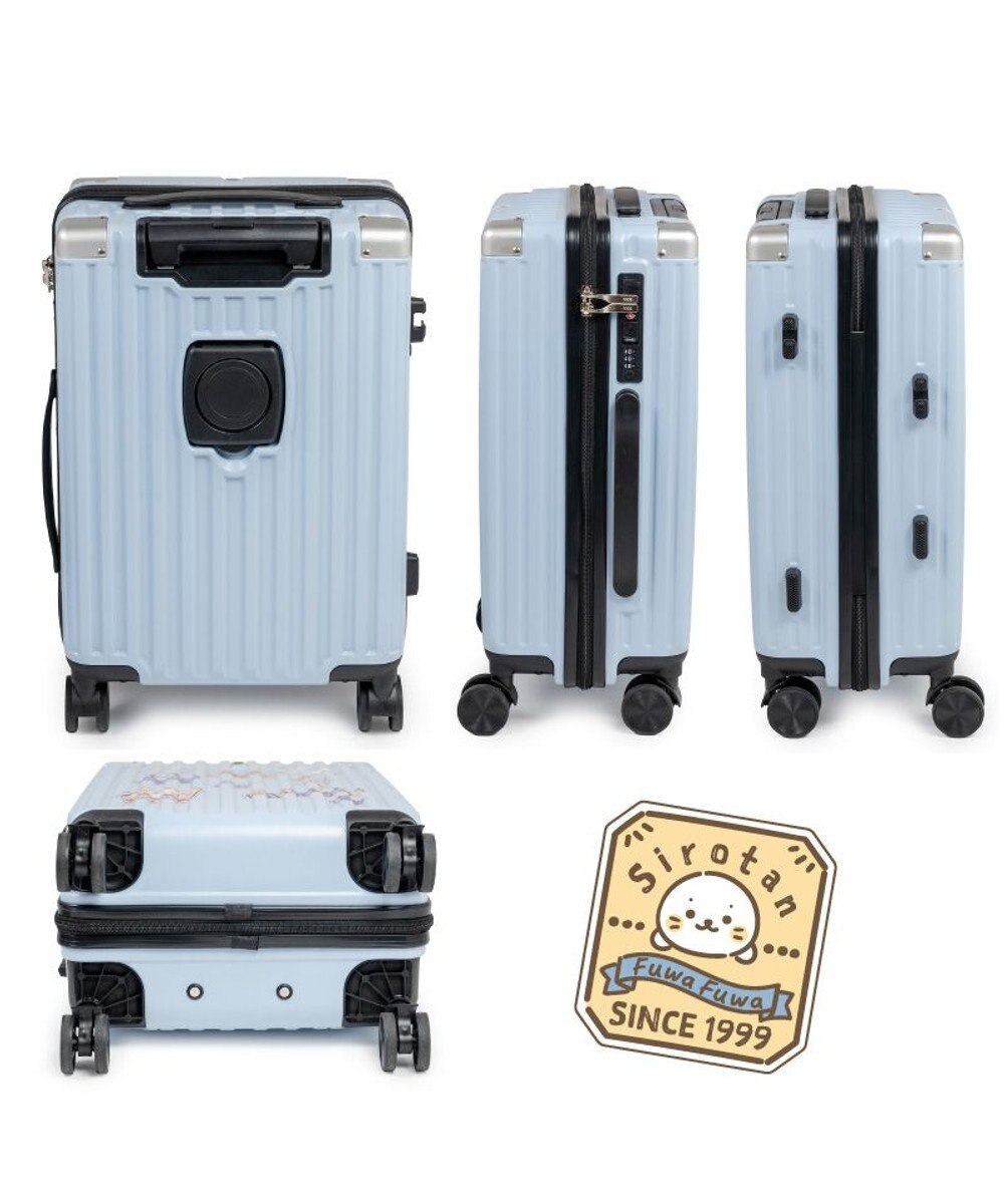 Mother garden しろたん スーツケース 《トラベル柄》 