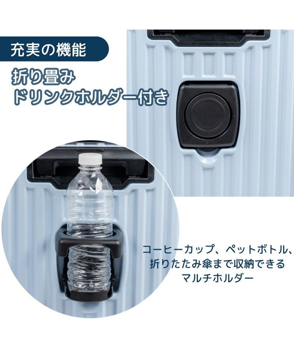 Mother garden しろたん スーツケース 《トラベル柄》 