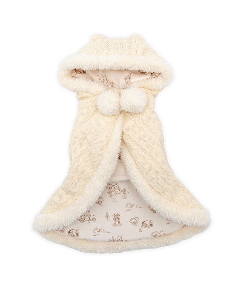 PET PARADISE ディズニー くまのプーさん ニット ポンチョ 小型犬 