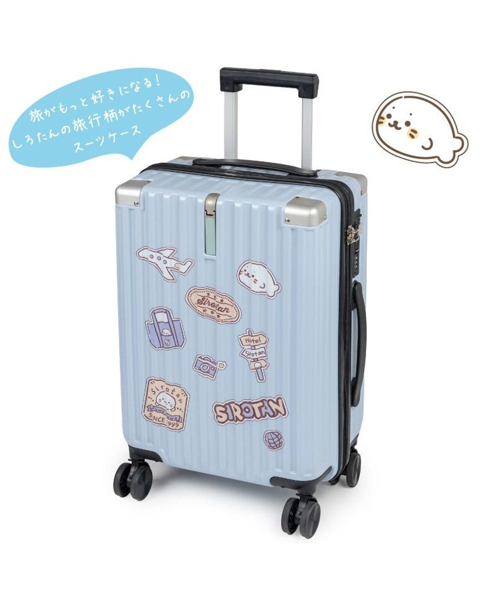 Mother garden しろたん スーツケース 《トラベル柄》 