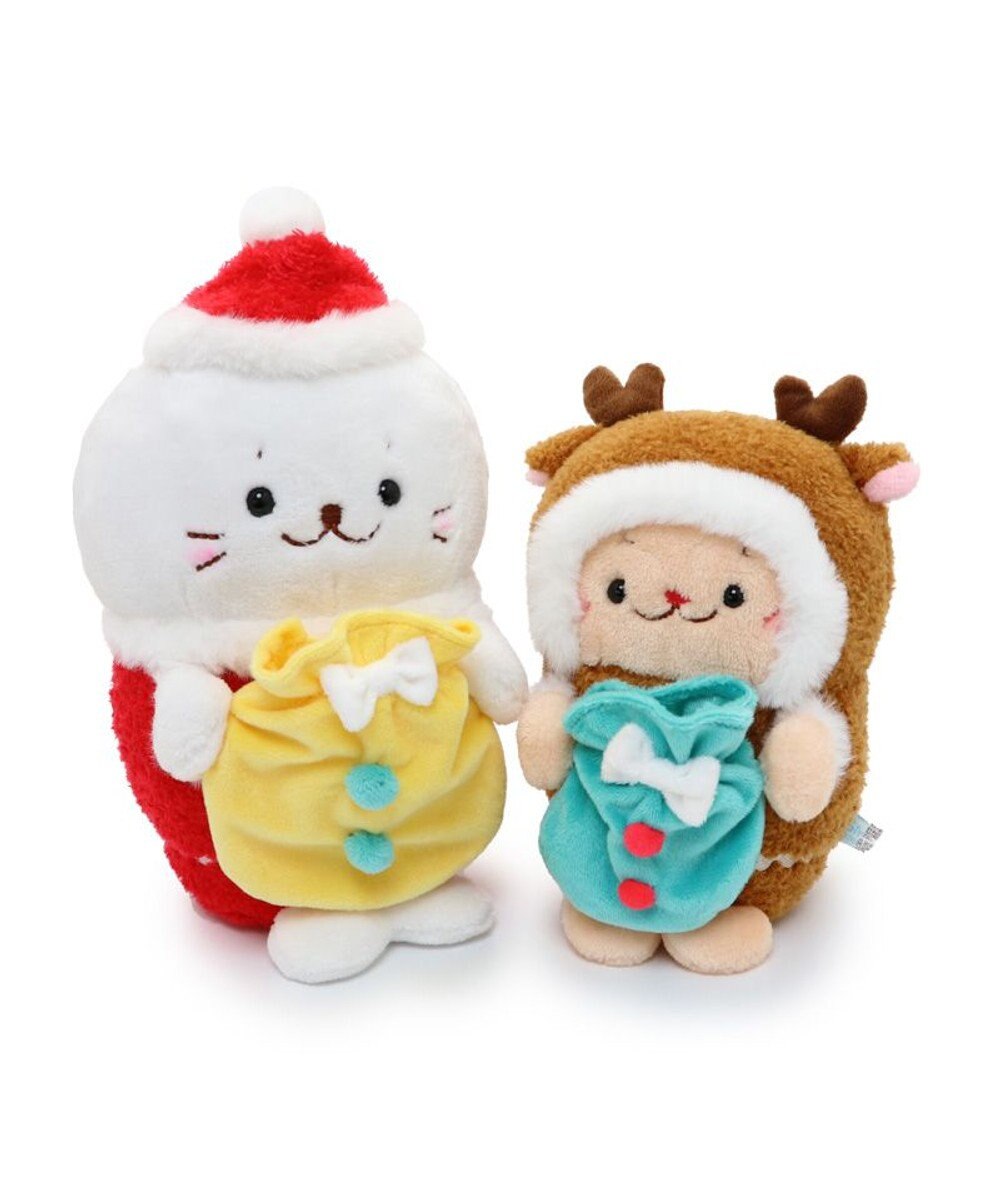 Mother garden しろたん お座り サンタクロース マスコット 19cm お座りぬいぐるみ 