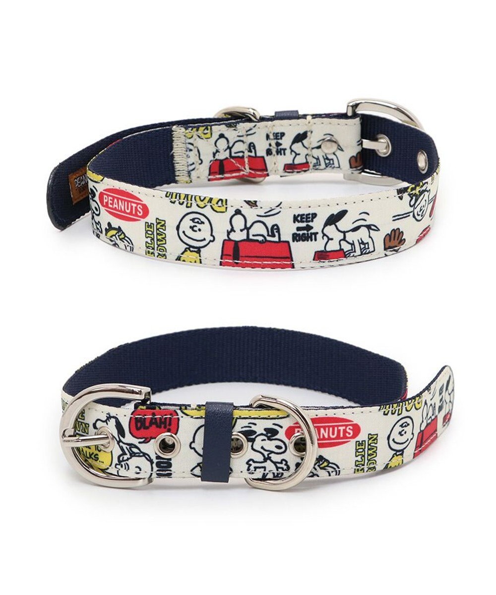 PET PARADISE スヌーピー 首輪  《ペア柄》 Ｍ 