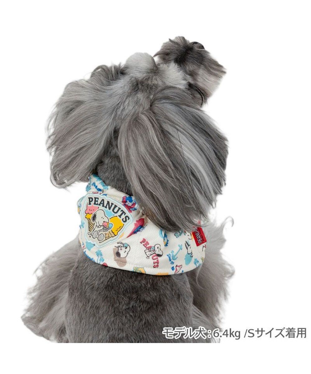 スヌーピー クール スヌード 《アイス柄》 小型犬 / PET スヌーピー クール スヌード 《アイス柄》 小型犬 / PET