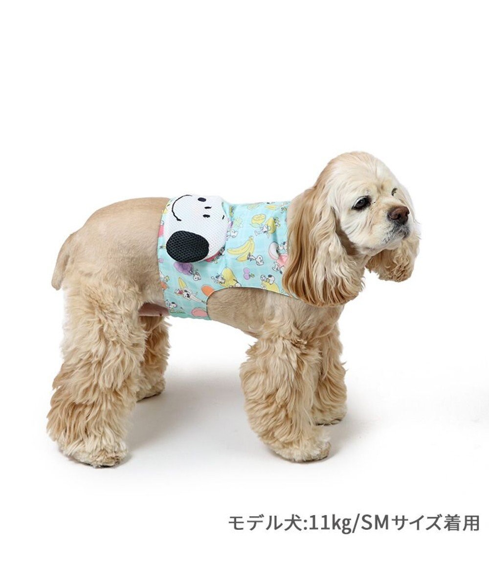 PET PARADISE スヌーピー  クールベスト 《果物柄》 中型犬 