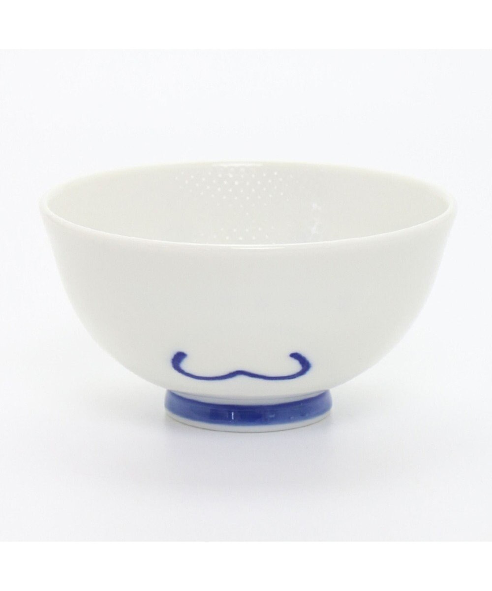 Mother garden しろたん ごはん粒がくっつきにくい 茶碗 《ぼくにもひとくち・お米顔柄》 【小】 