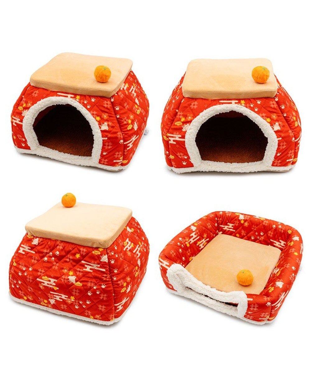 PET PARADISE ペットパラダイス こたつ ハウス 《千鳥柄》 L