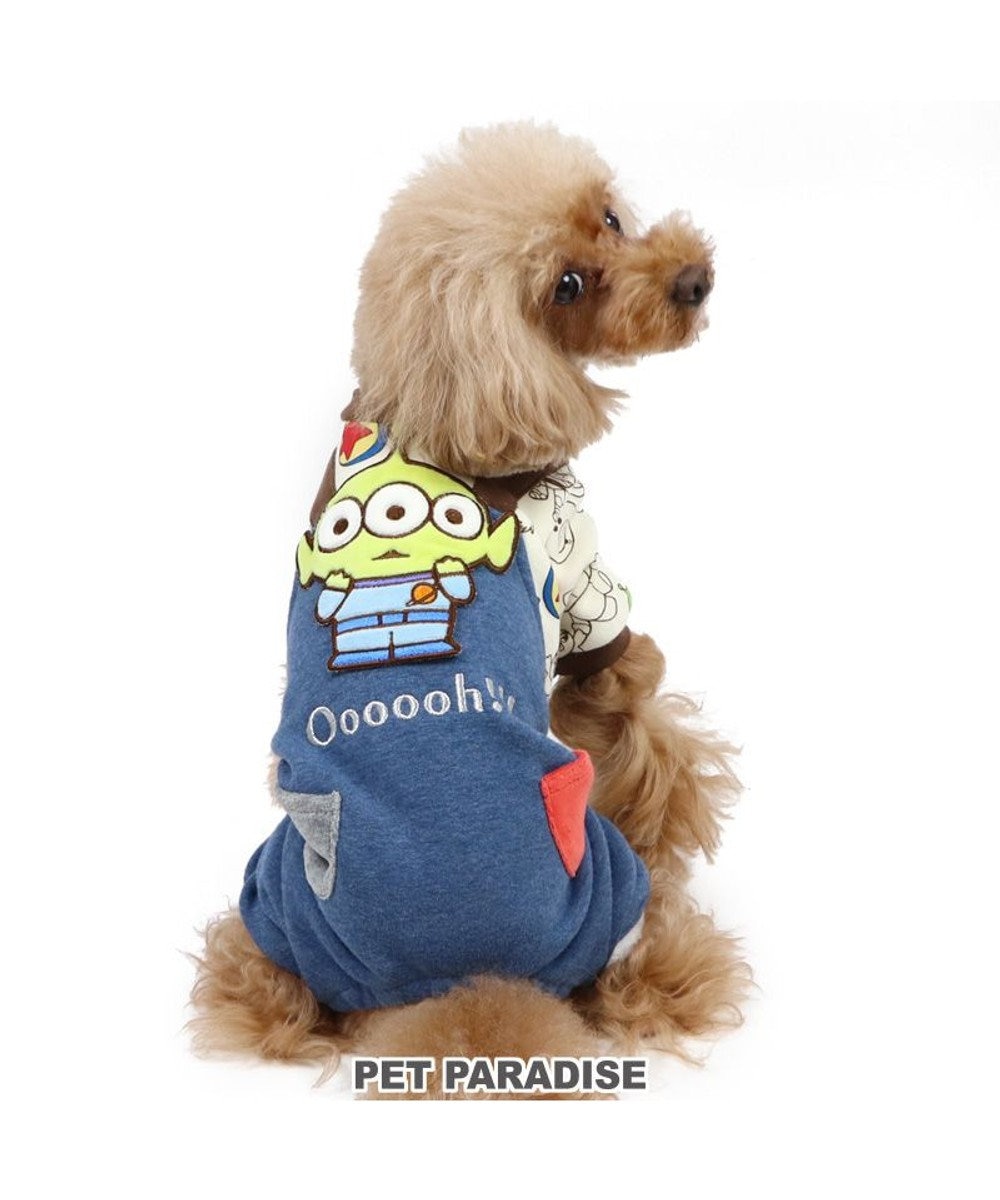 PET PARADISE 犬 服 ディズニー トイ・ストーリー ロンパース  【小型犬】 Ｏｏｏｏｈ エイリアン 紺（ネイビー・インディゴ）