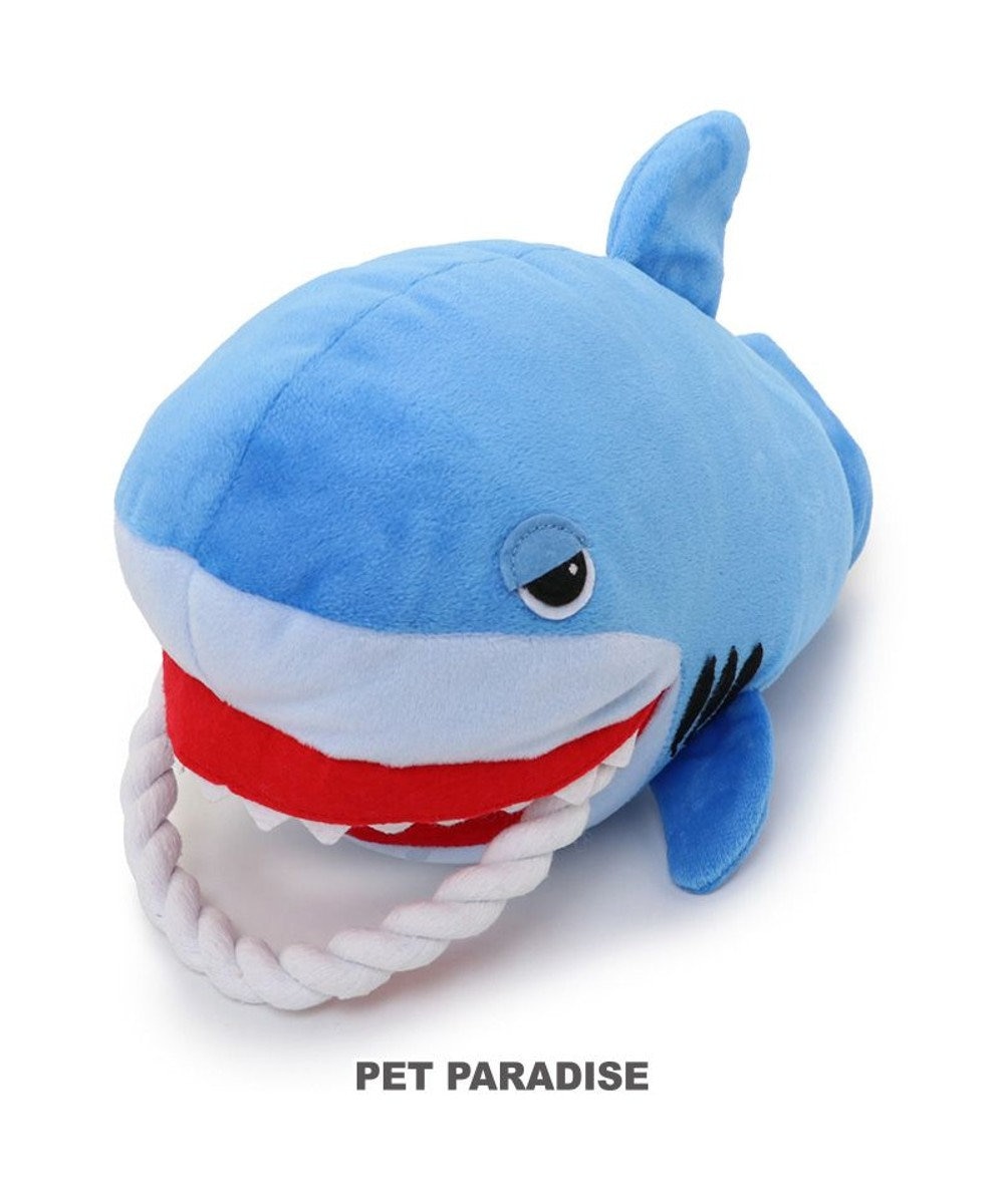 PET PARADISE  ペットパラダイス  パペット トイ サメ 水色
