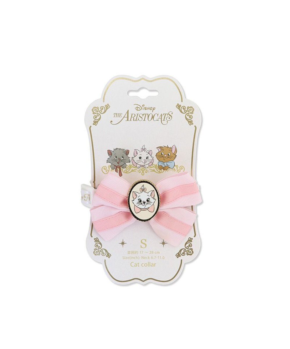 PET PARADISE ディズニー マリー 大リボン 猫首輪 S / M 