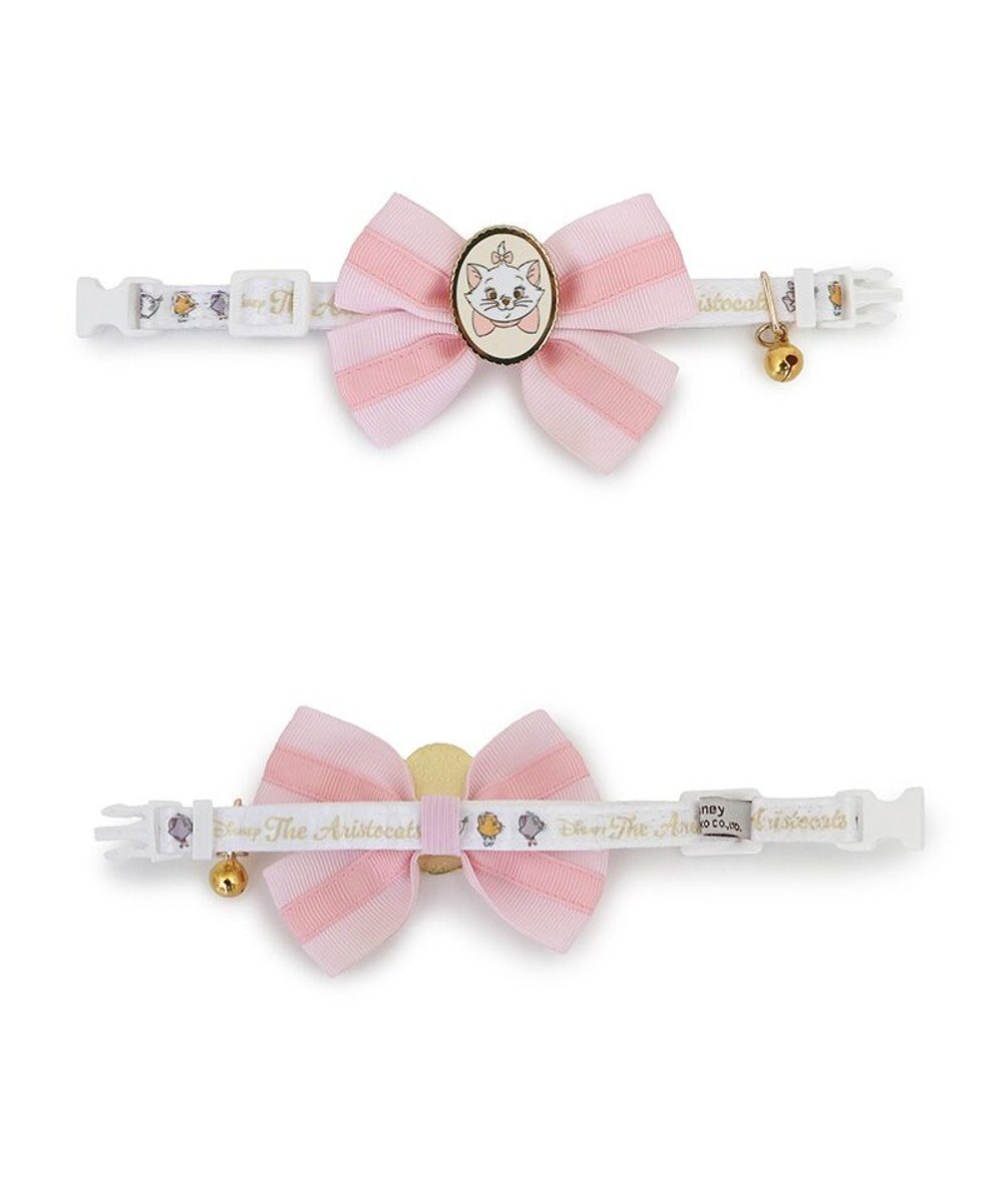 PET PARADISE ディズニー マリー 大リボン 猫首輪 S / M 