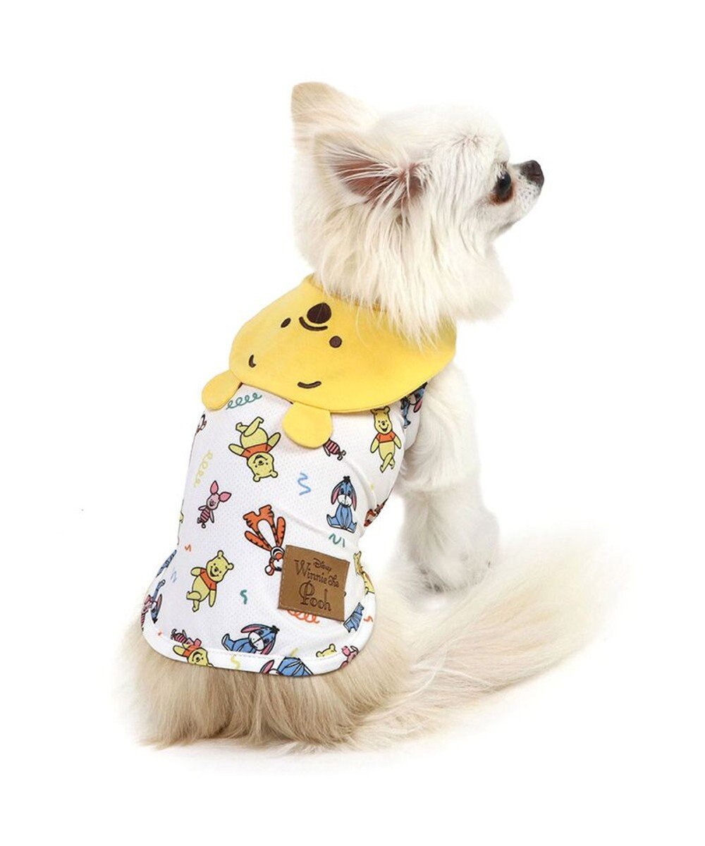 PET PARADISE ディズニー くまのプーさん クールメッシュ 襟付きタンクトップ 小型犬