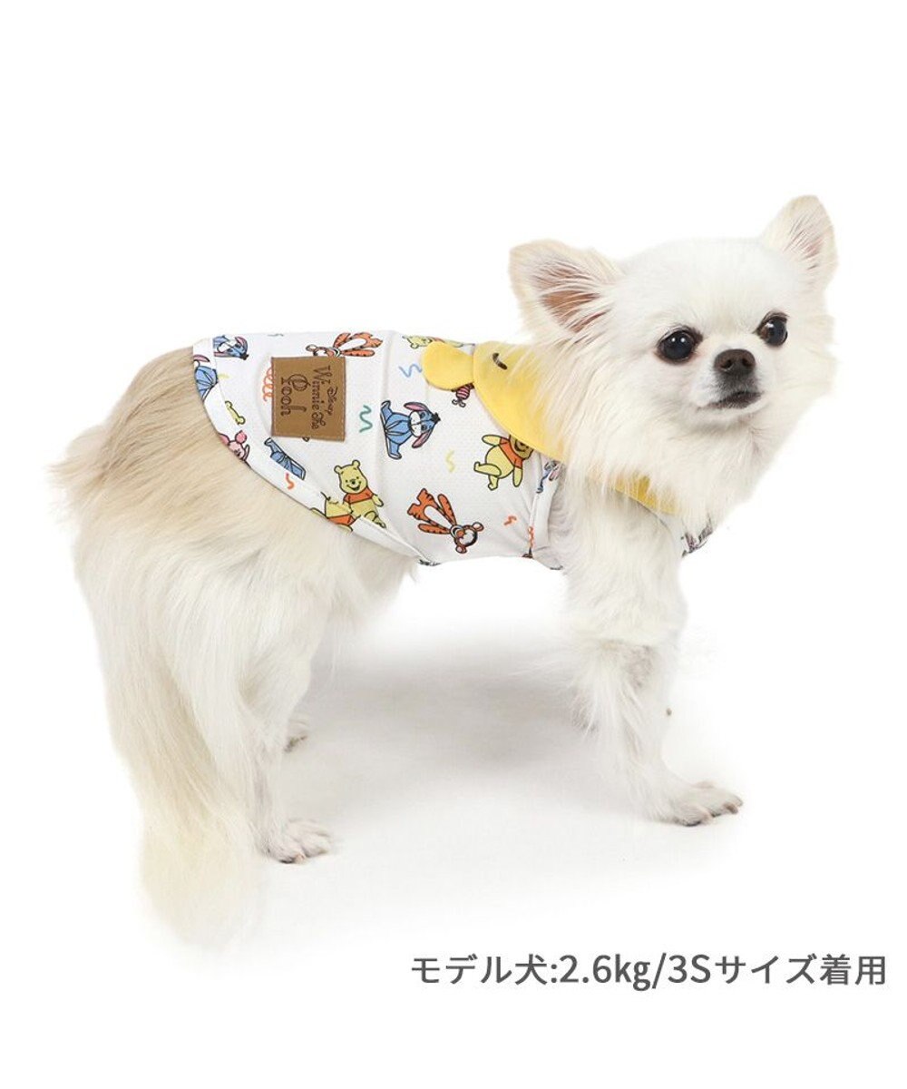 PET PARADISE ディズニー くまのプーさん クールメッシュ 襟付きタンクトップ 小型犬