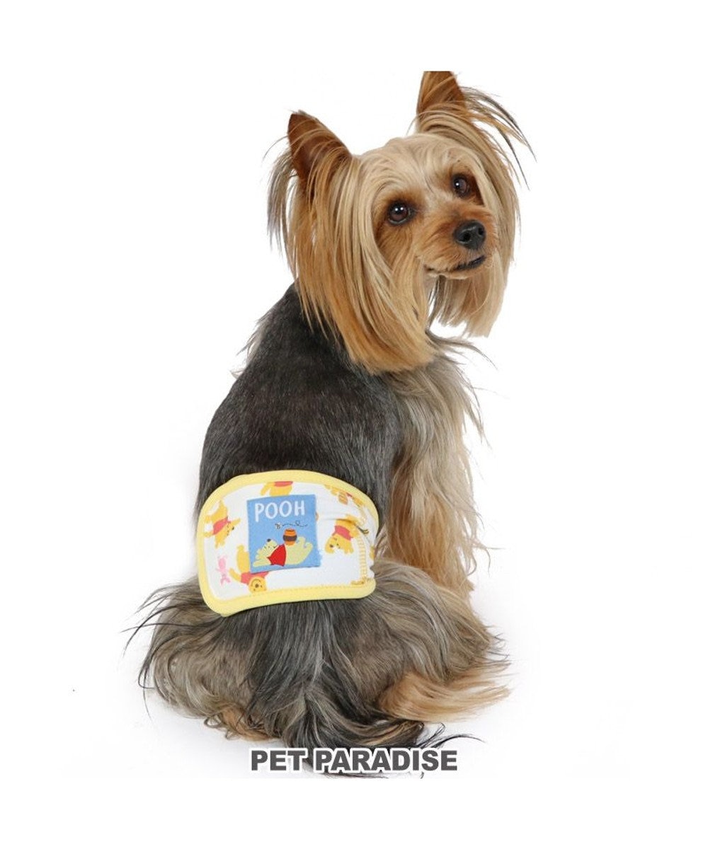 PET PARADISE マナーベルト 男の子 犬 マナーウエア ディズニー くまのプーさん 【小型犬】 のんびり 黄