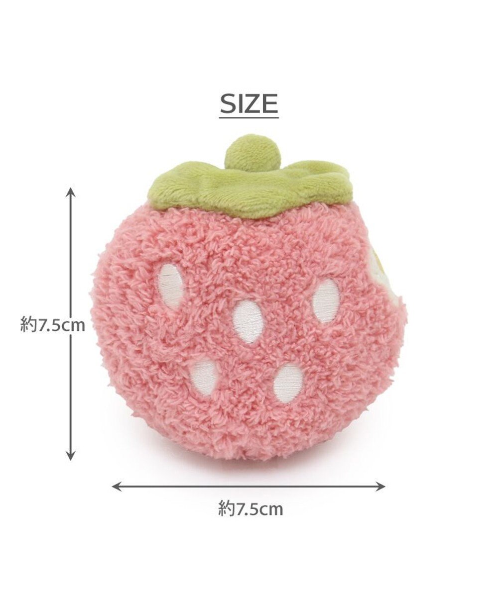 PET PARADISE ペットパラダイス ふわころトイ 《いちご  ピンク》 小型犬 
