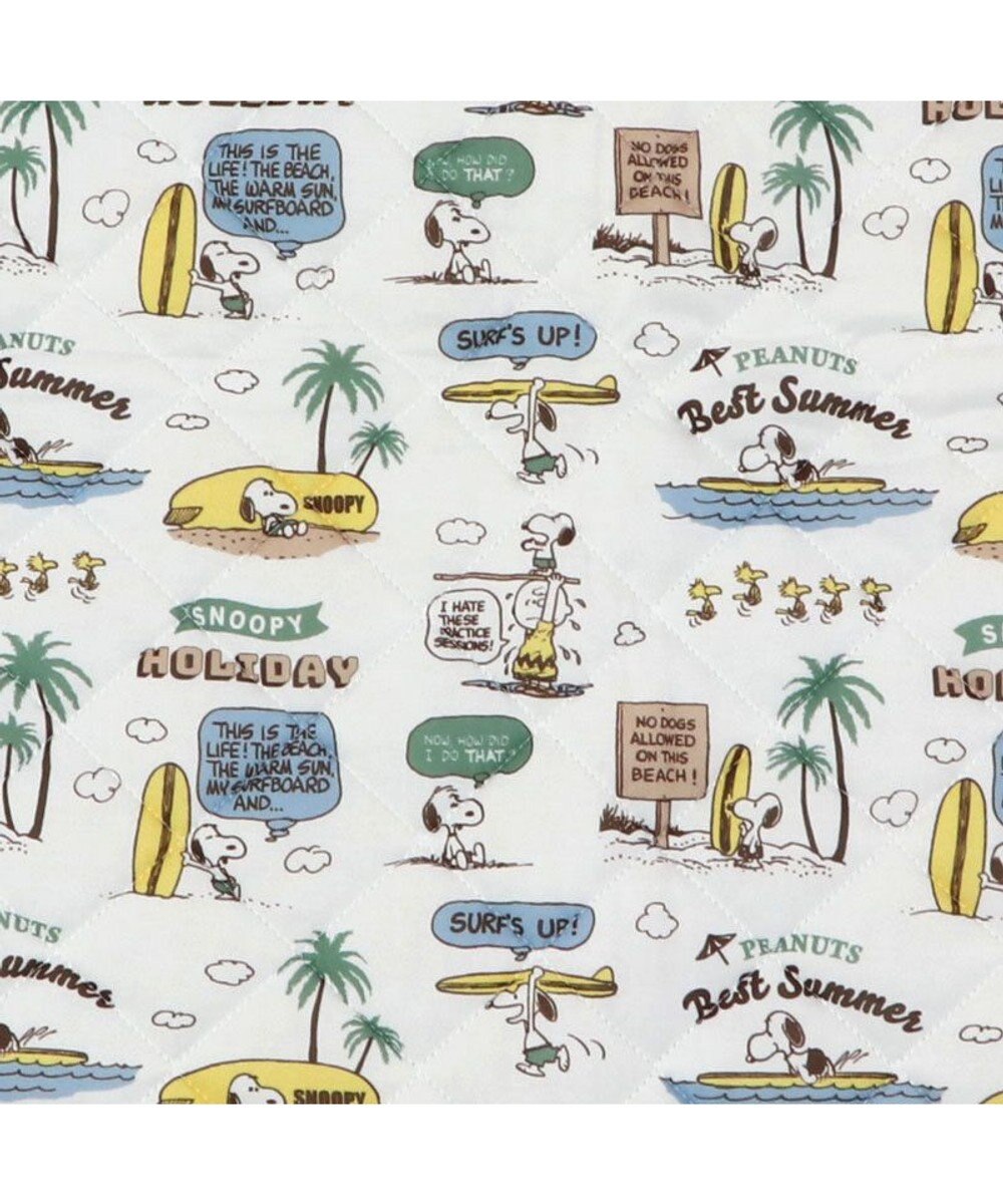 PET PARADISE 犬 クール マット 冷感 スヌーピー 柔らか サーフ 柄クールマット (48×40cm)  四角 接触冷感 