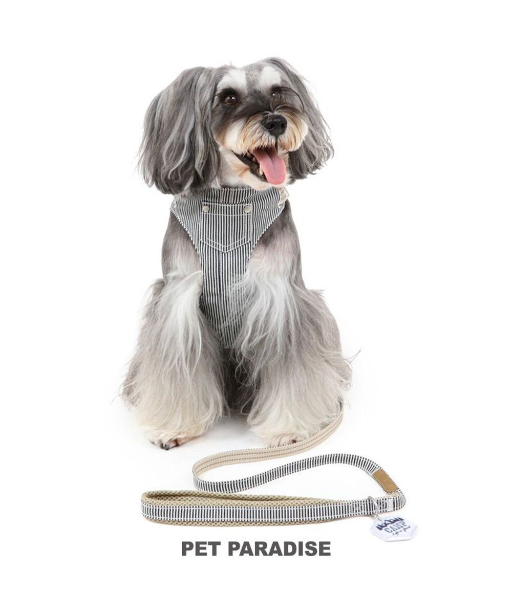 PET PARADISE ペットパラダイス ヒッコリー スリム ハーネス＆リード S 小型犬 -