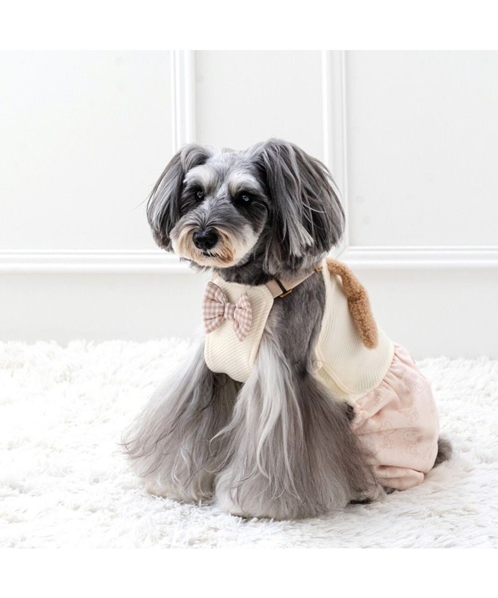 PET PARADISE スヌーピー なかよし オーバーオール 小型犬 