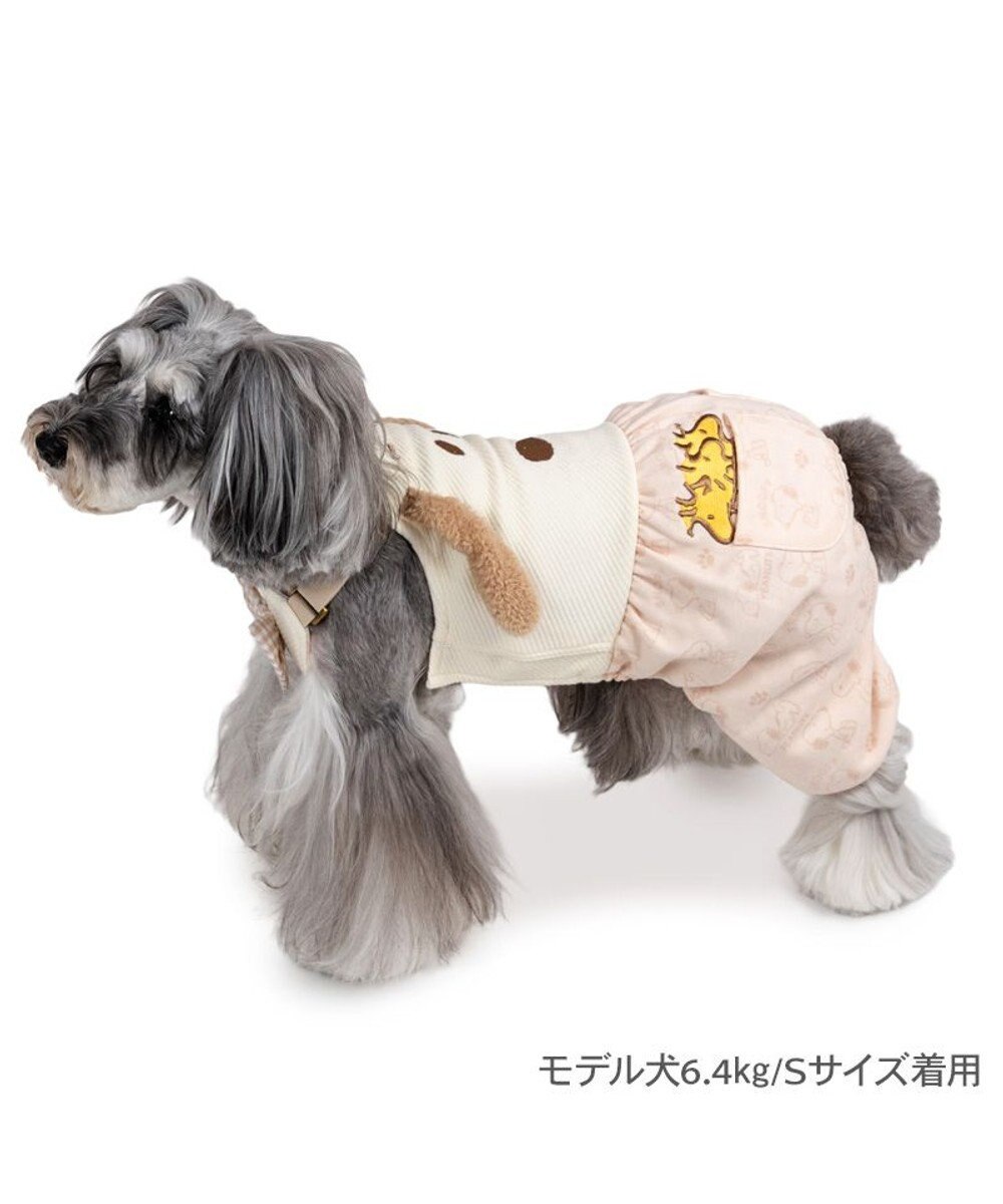 PET PARADISE スヌーピー なかよし オーバーオール 小型犬 