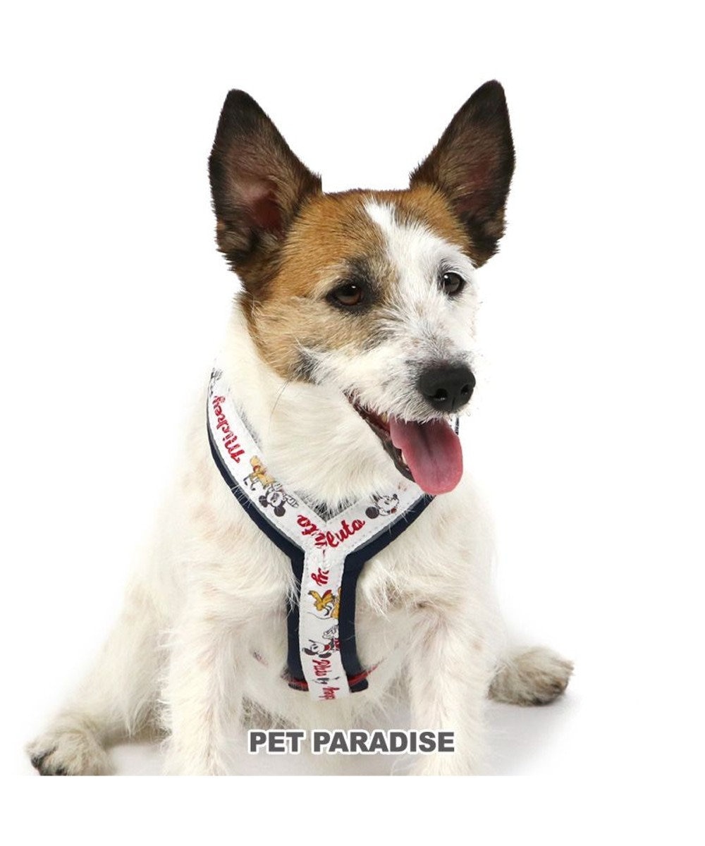 PET PARADISE ディズニー アクティブハーネス 【３Ｓ】 小型犬 紺（ネイビー・インディゴ）