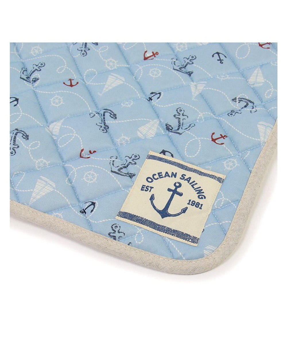 PET PARADISE ペットパラダイス クール マット 《マリン柄》 90×60㎝ 