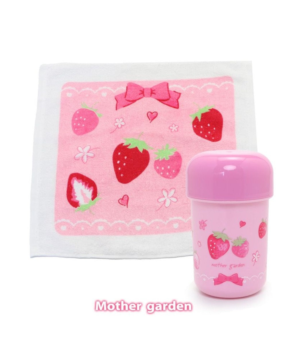 Mother garden マザーガーデン 野いちご おしぼりセット 《スケッチ柄》