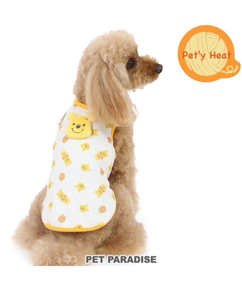 PET PARADISE ディズニー くまのプーさん ペティヒート タンクトップ  《ゆる柄》 小型犬 黄