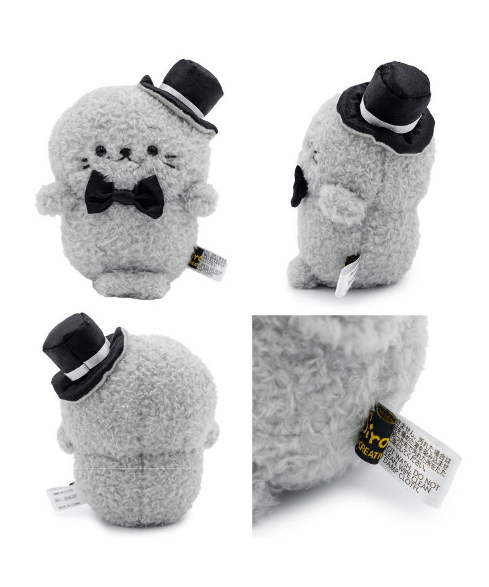 Mother garden しろたん モノクロ ぽてぽて マスコット 《しろたん》 単品 