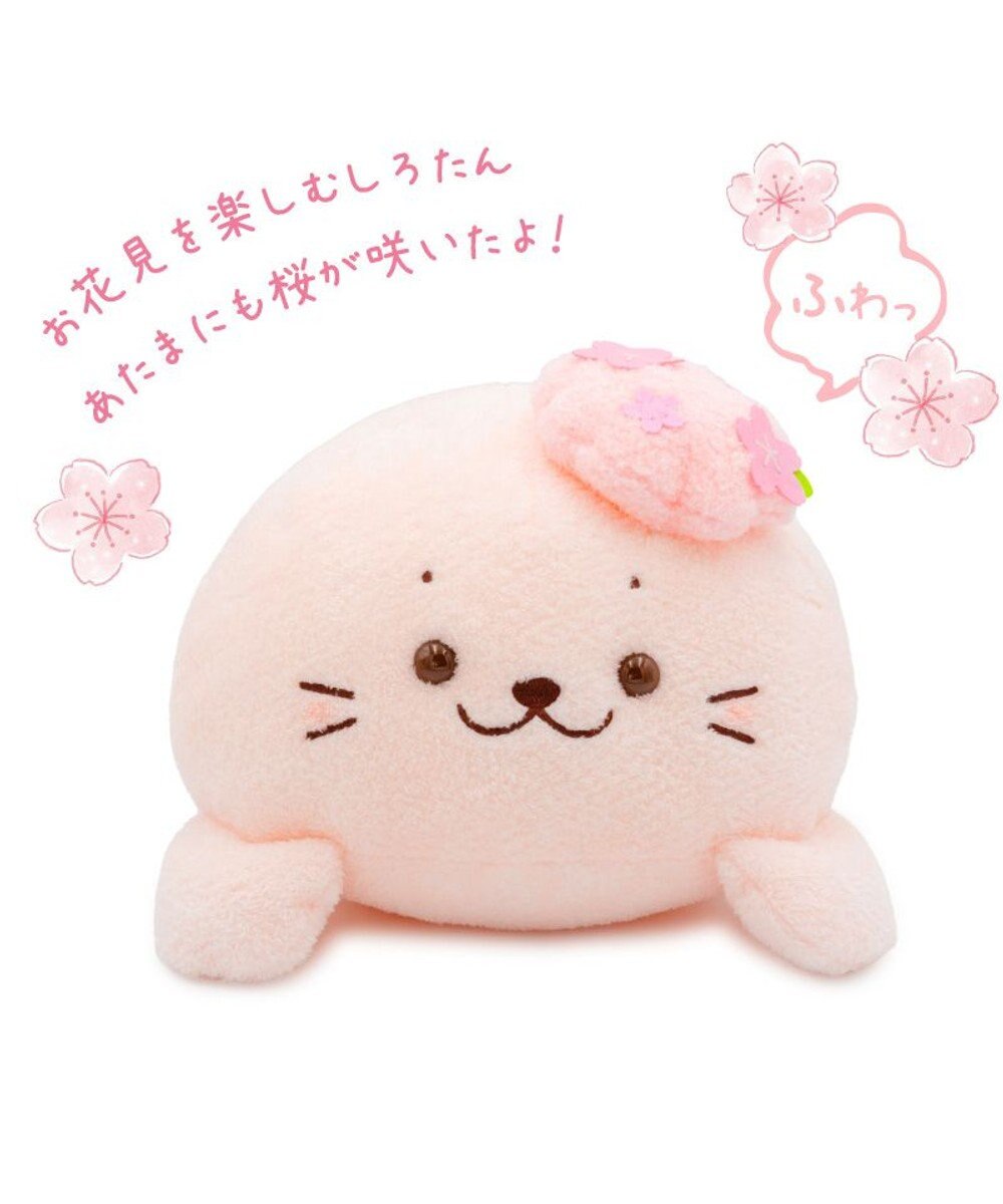 Mother garden しろたん 桜メルティ ぬいぐるみ 36cm 