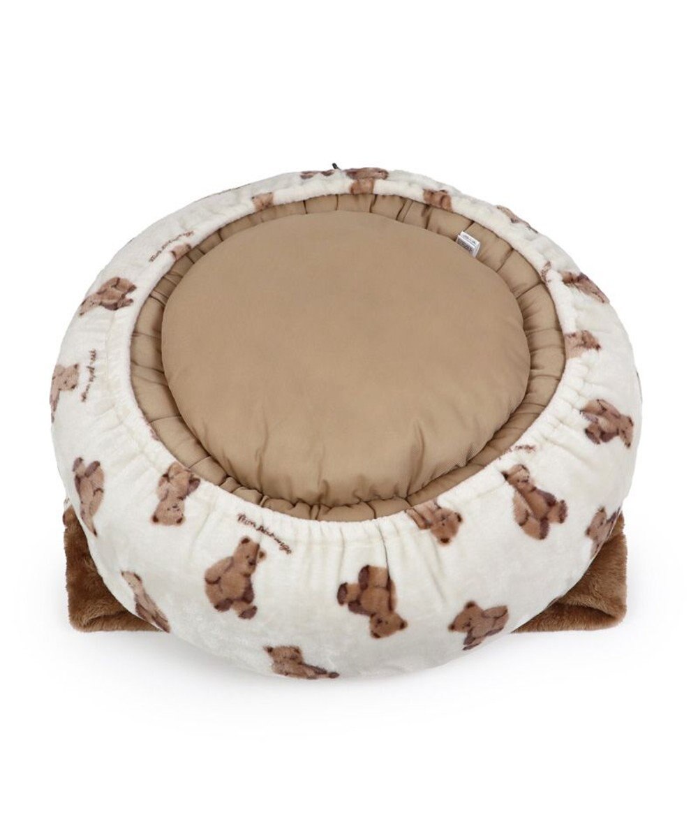 PET PARADISE ペットパラダイス くまちゃん 遠赤外線 寝袋 丸型 M ( 60cm) 