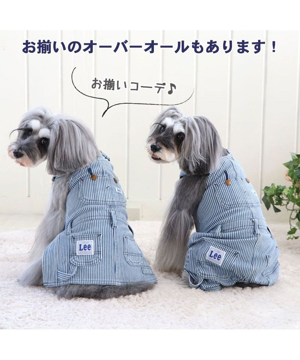 アズノゥアズ 犬とお揃い デニム ヒッコリー ジャンパースカート ...