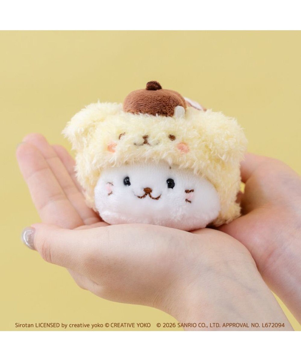 Mother garden しろたん×ポムポムプリン マスコットキーホルダー 