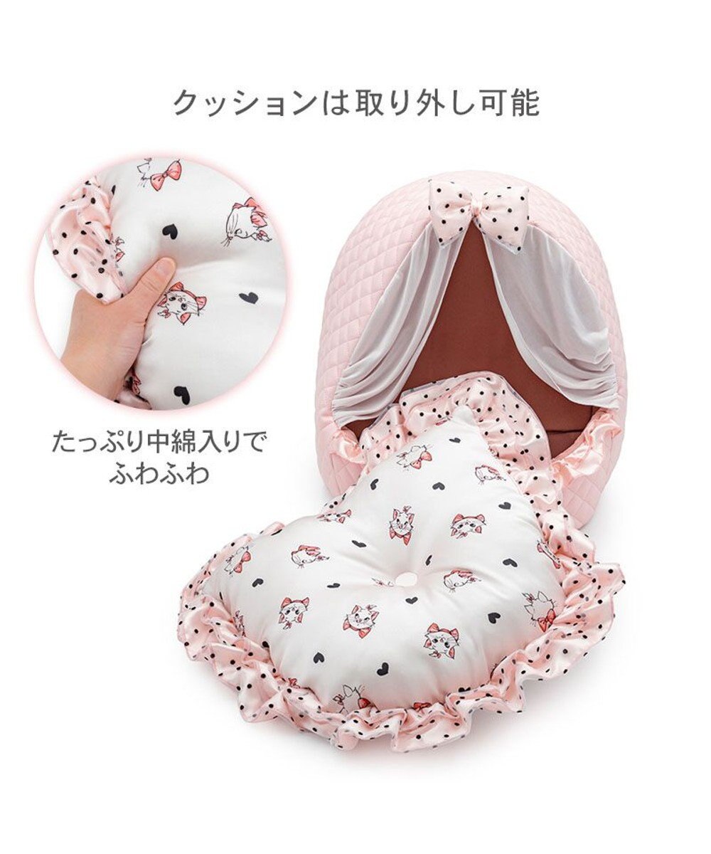 PET PARADISE ディズニー マリー ゆりかごハウス ピンク 