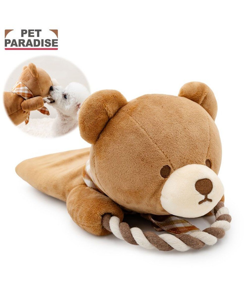 PET PARADISE ペットパラダイス くまちゃん パペット トイ 