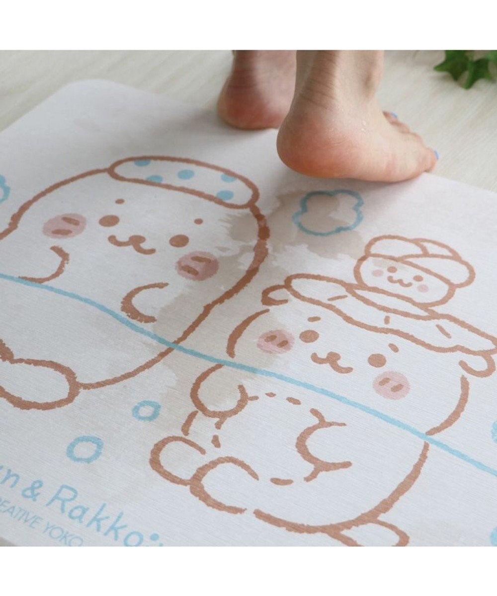 Mother garden しろたん 珪藻土 バスマット Lサイズ 50cm×40cm 