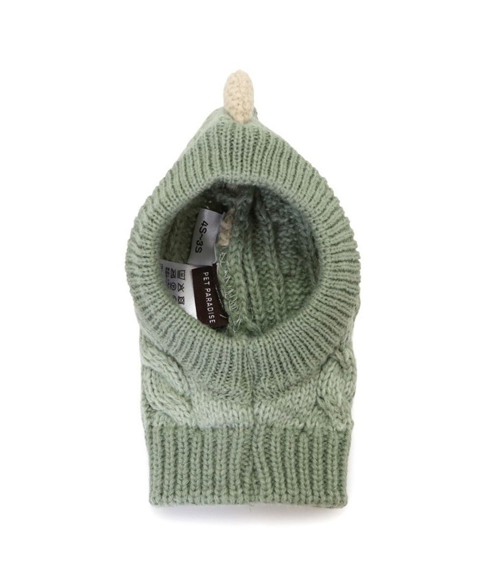 PET PARADISE ペットパラダイス ニット 帽子 《恐竜》 小型犬 