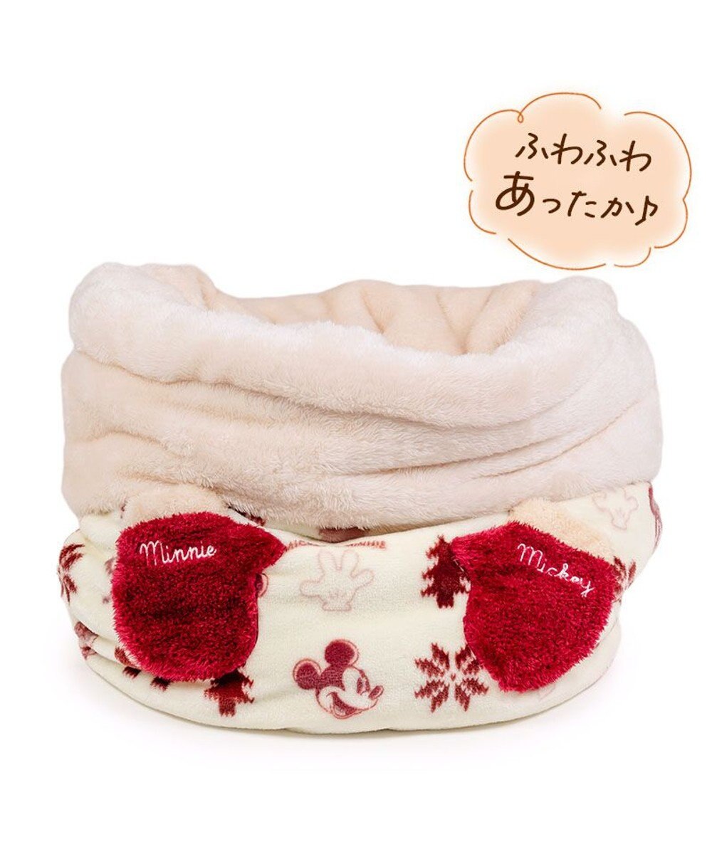 PET PARADISE ディズニー ミッキーマウス 筒型 寝袋 《ニット柄》M